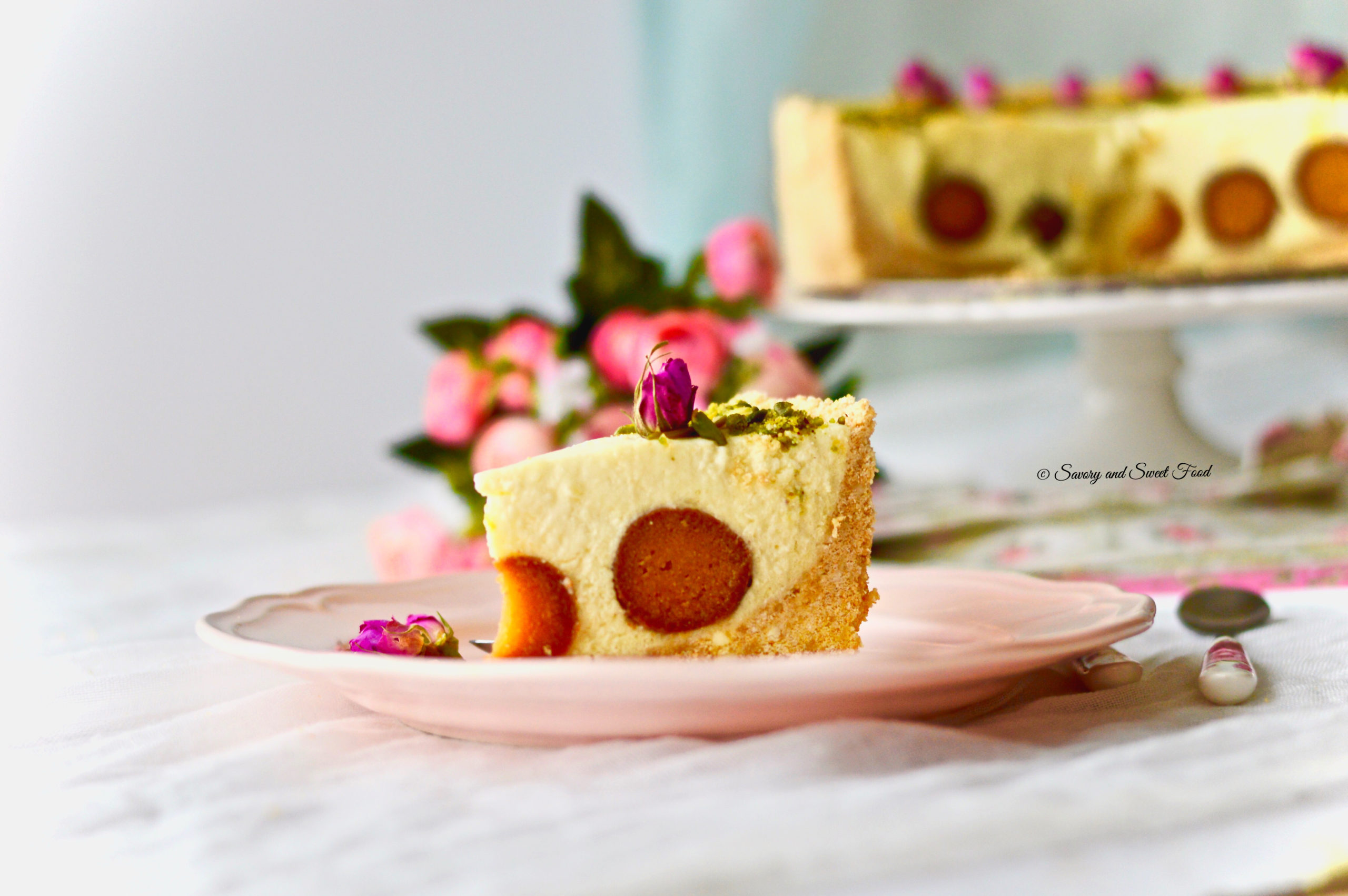 Gulab Jamun Cheesecake Savory&SweetFood