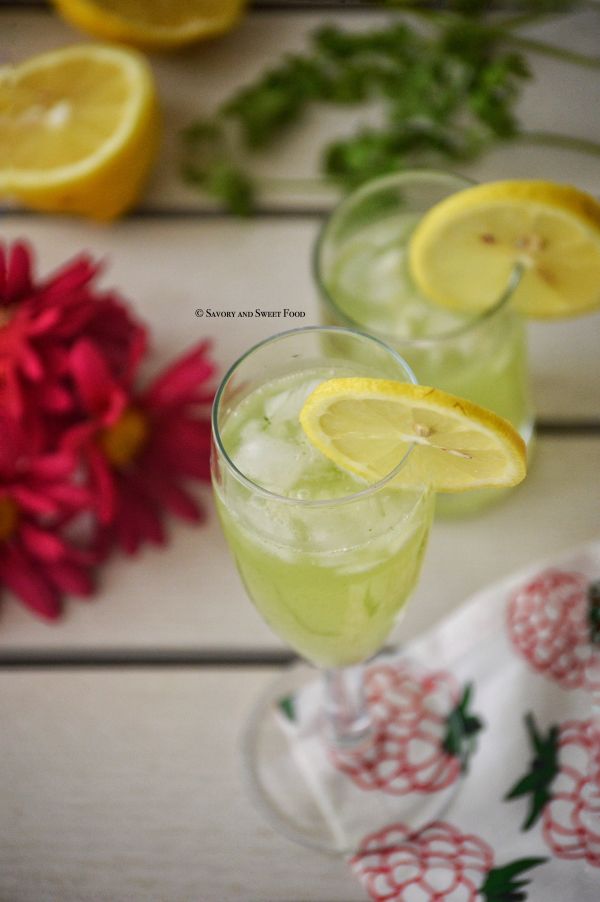 Spicy Coconut Lemonade - Savory&SweetFood