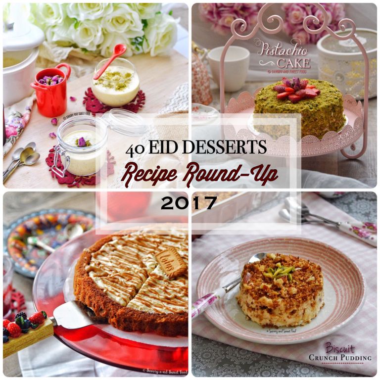 40 Eid Desserts Recipe Round-Up 2017 - Savory&SweetFood