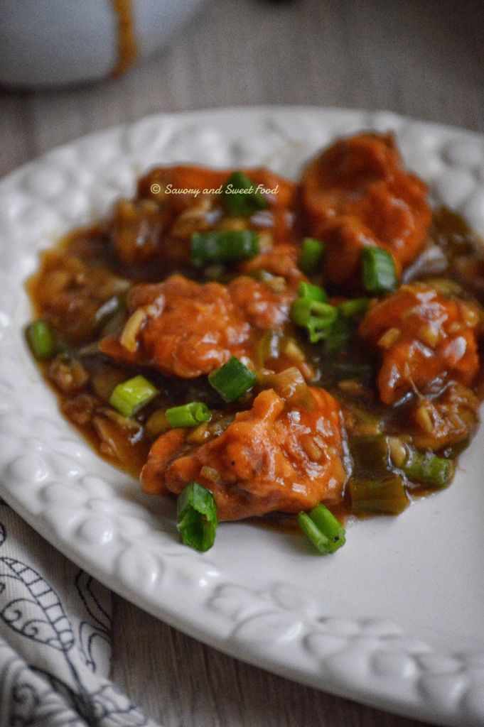 Chicken Manchurian With Gravy - Savory&SweetFood