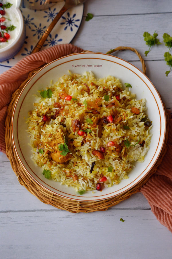 Simplest Chicken Biryani Ever - Savory&SweetFood