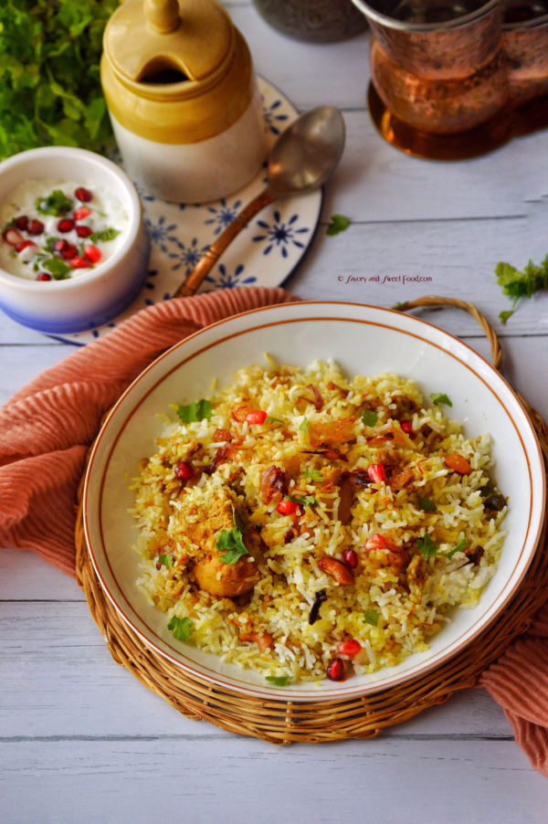 Simplest Chicken Biryani Ever - Savory&SweetFood