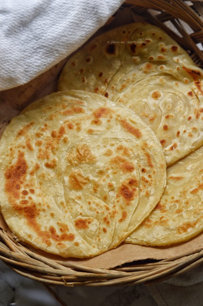 Pakistani Lachha Paratha - Savory&SweetFood