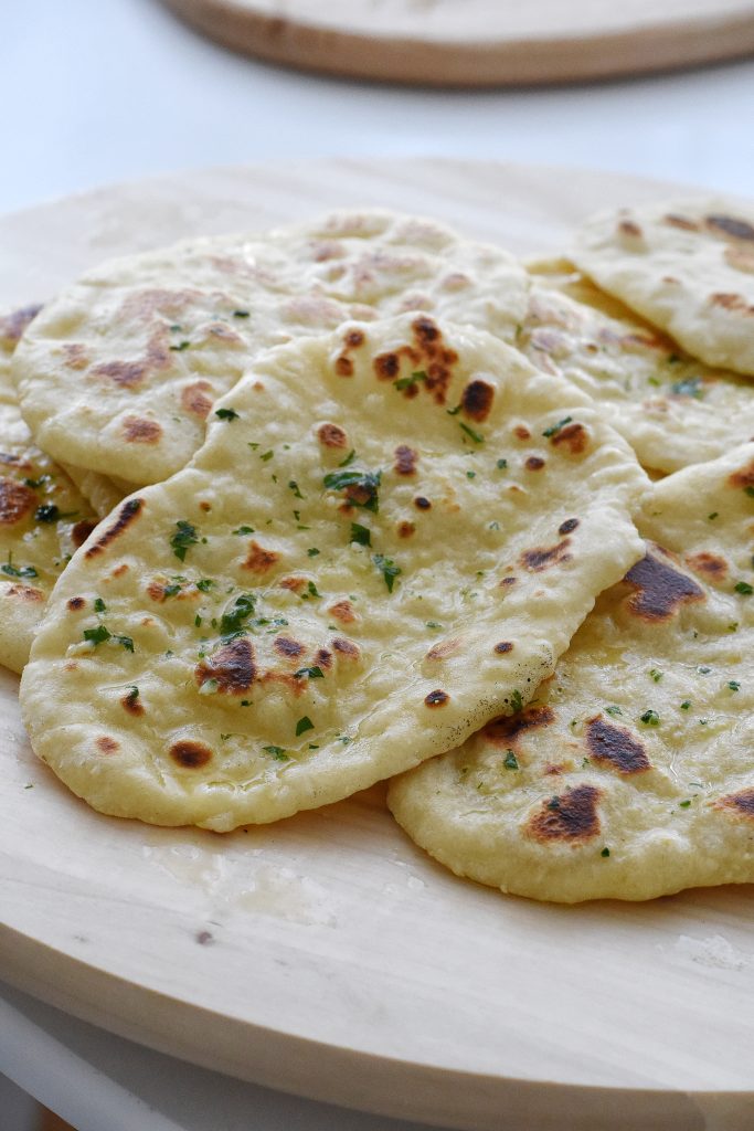 2 Ingredient Naan-Perfect Soft Naan - Savory&SweetFood